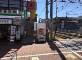 鵜の木駅 改札